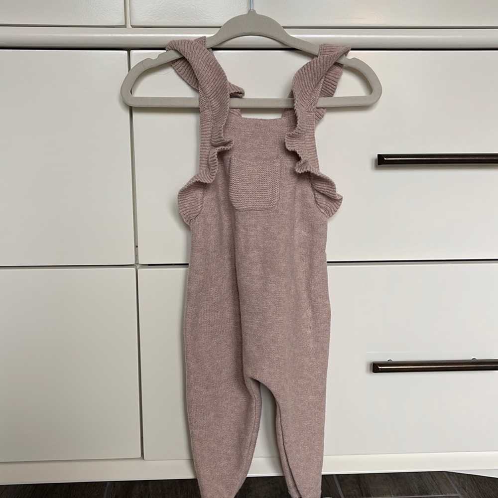 Zara baby blush romper